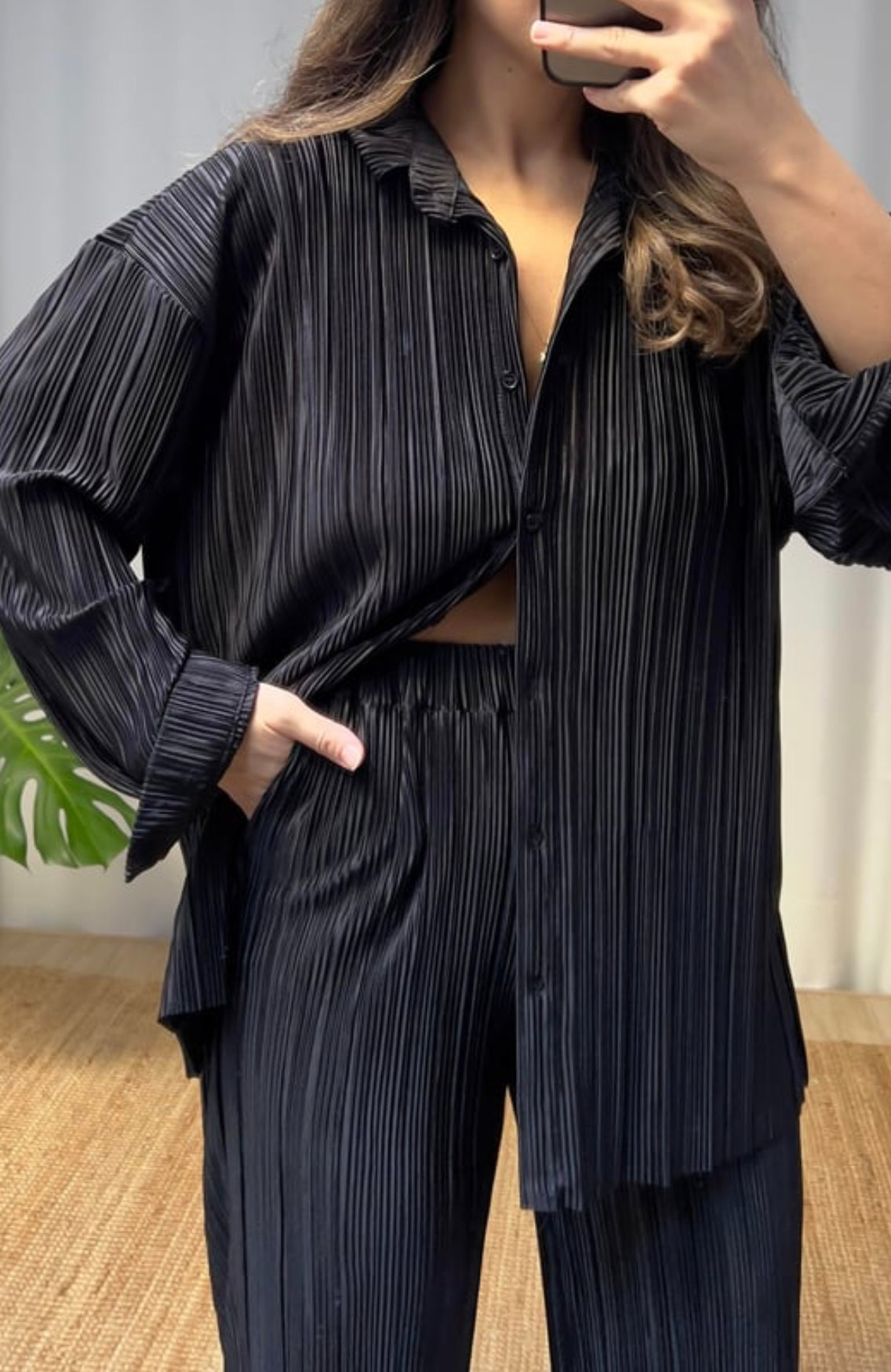 Mary accordion set shirt + pants