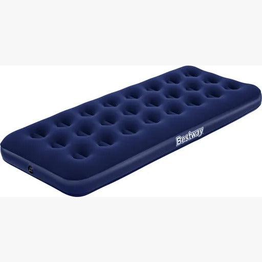 Bestway single mattress blue colour for garden, camping, beach