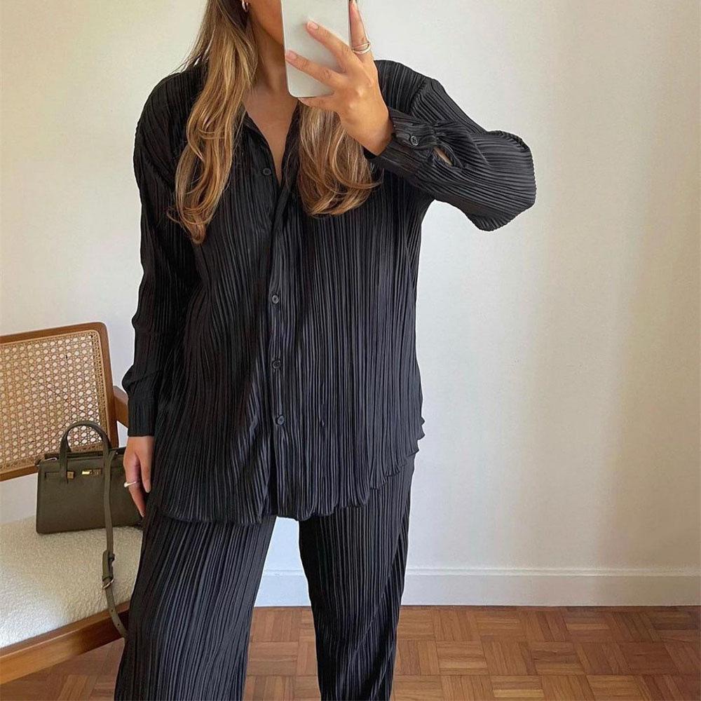 Mary accordion set shirt + pants