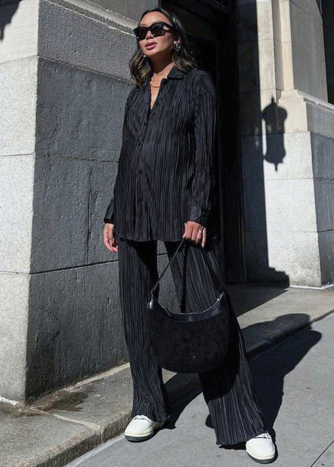 Mary accordion set shirt + pants