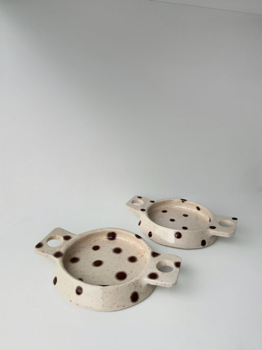 Handmade Dots Mini Plate
