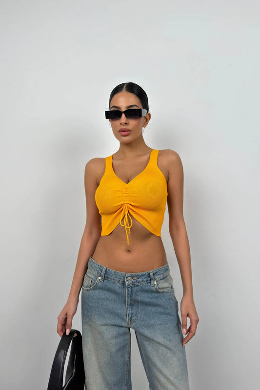 Last pieces sale. CROP TOP - MANGO