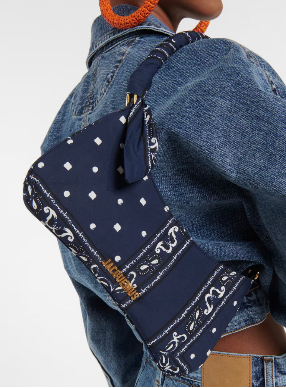 JACQUEMUS Le Bisou Bandana shoulder bag