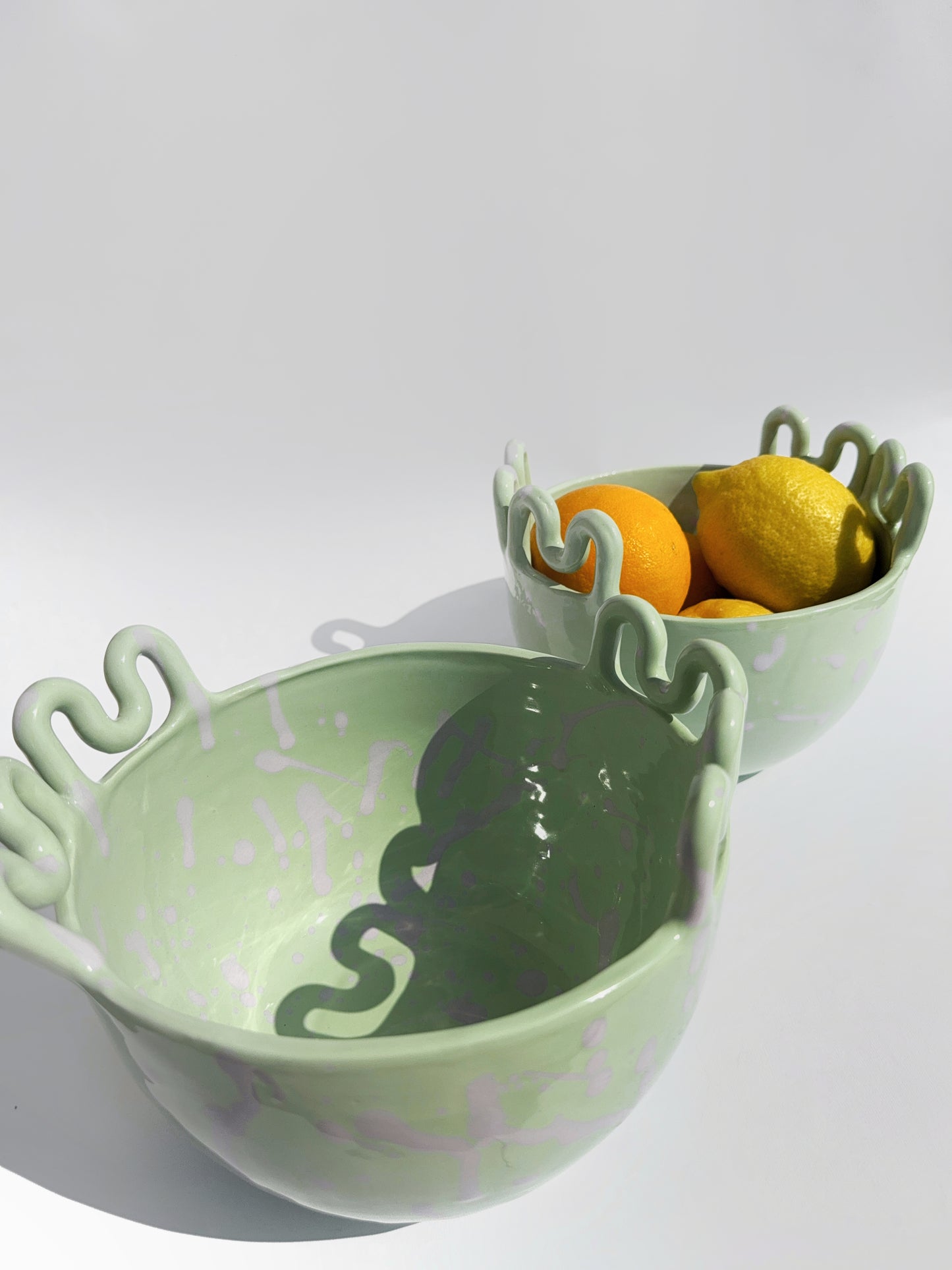 Splash Mint Bowl x Planter