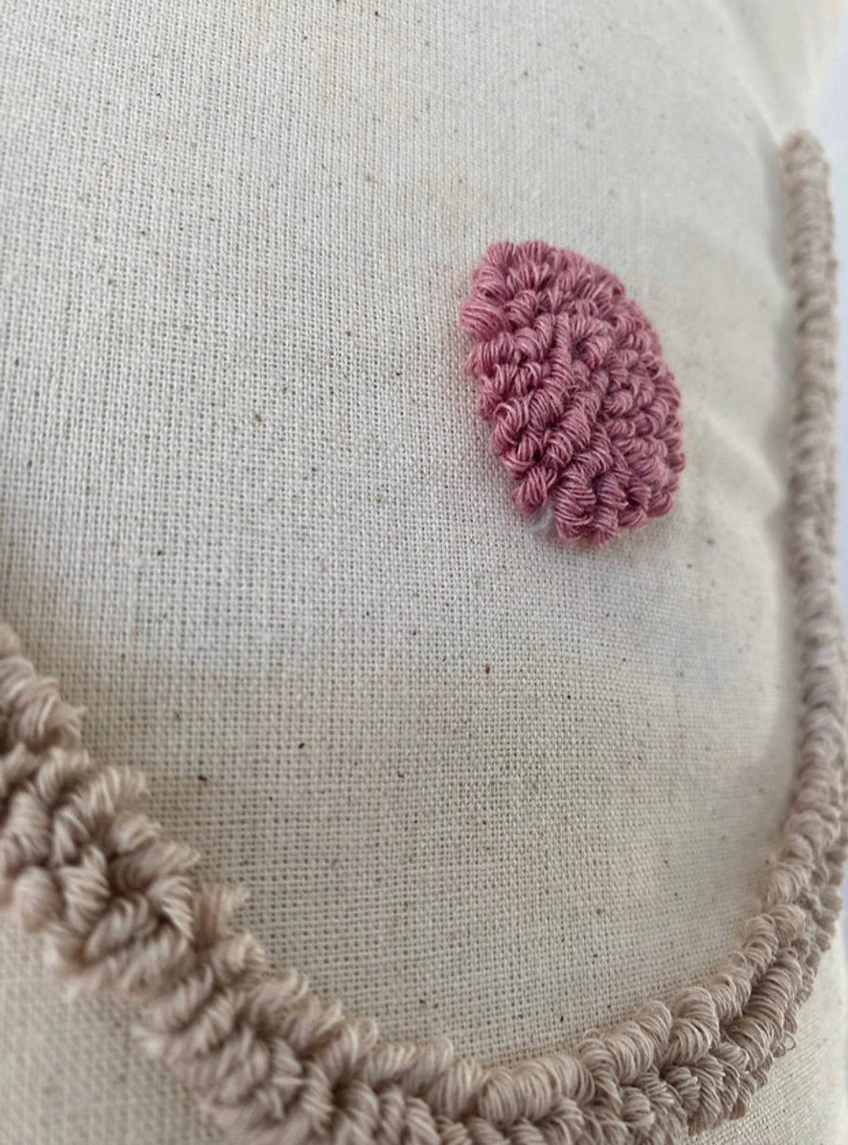 BOOB Cushion - Tufted Embroidered Handmade