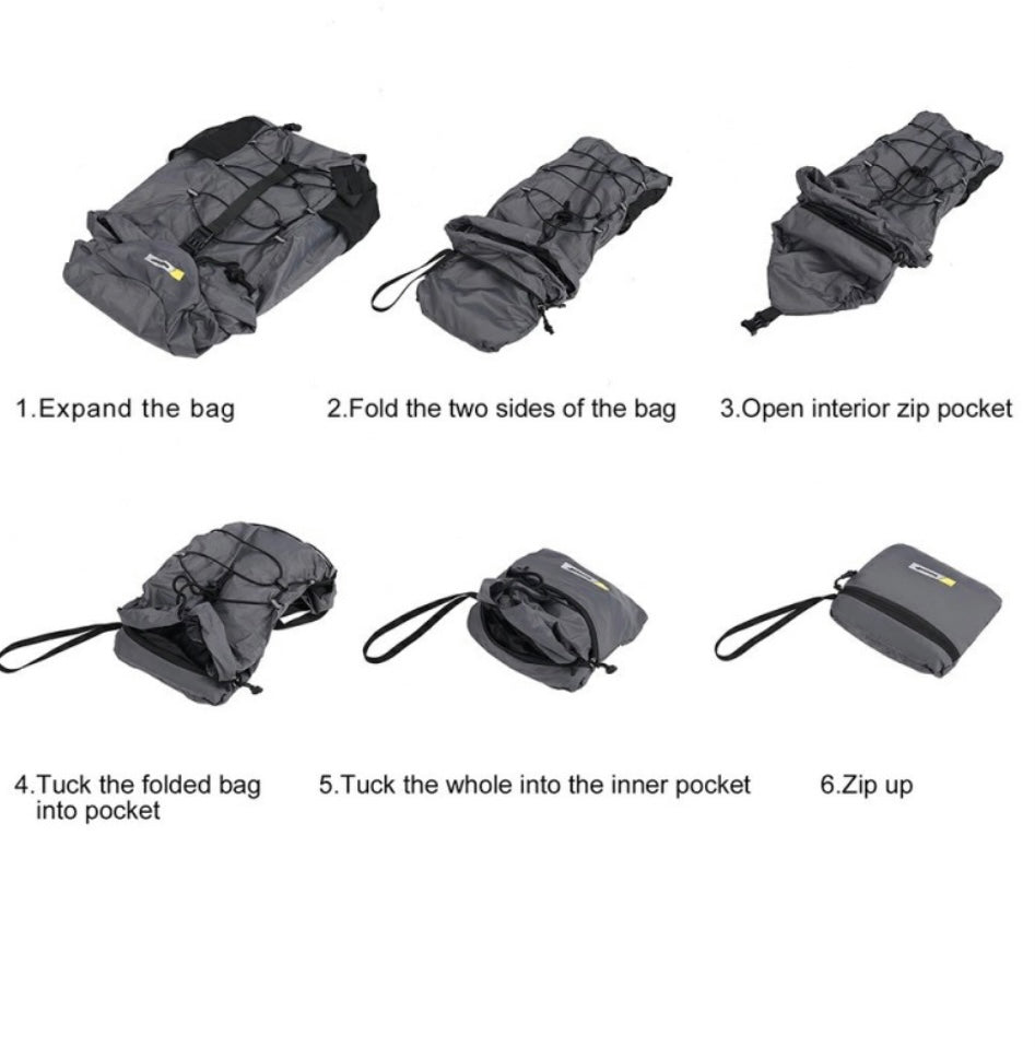 All-weather functional cycling, trekking backpack