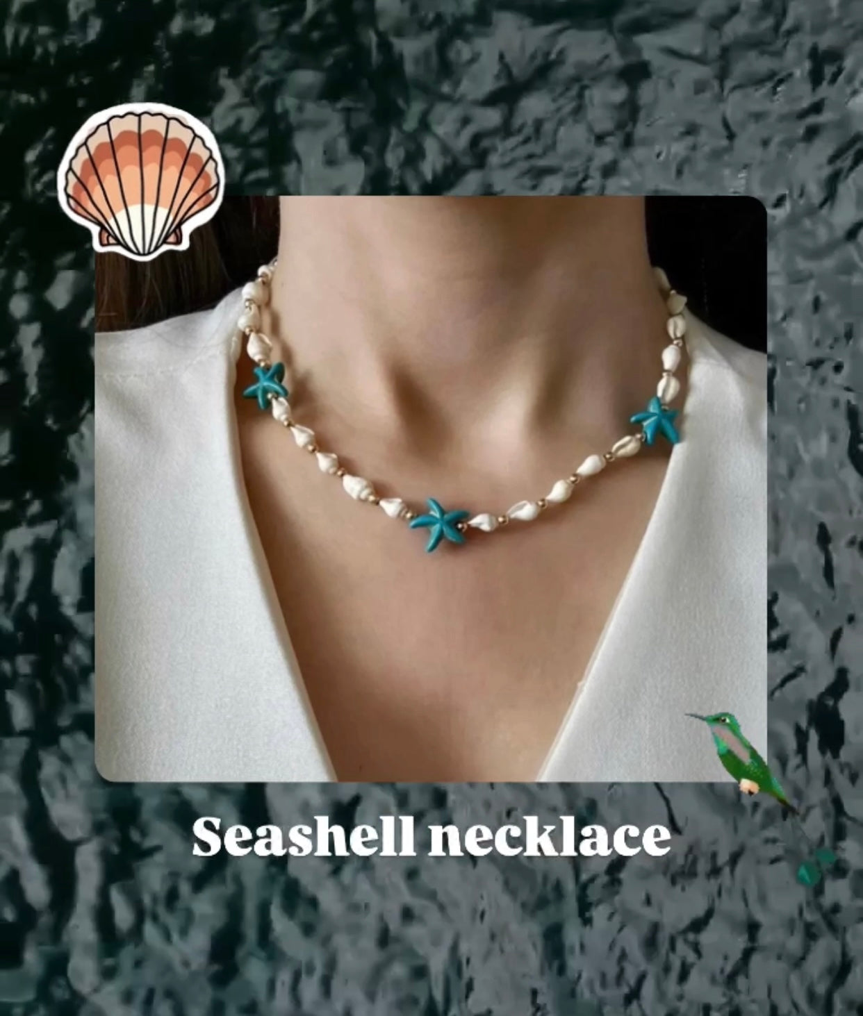🐚SEASHELL NECKLACE