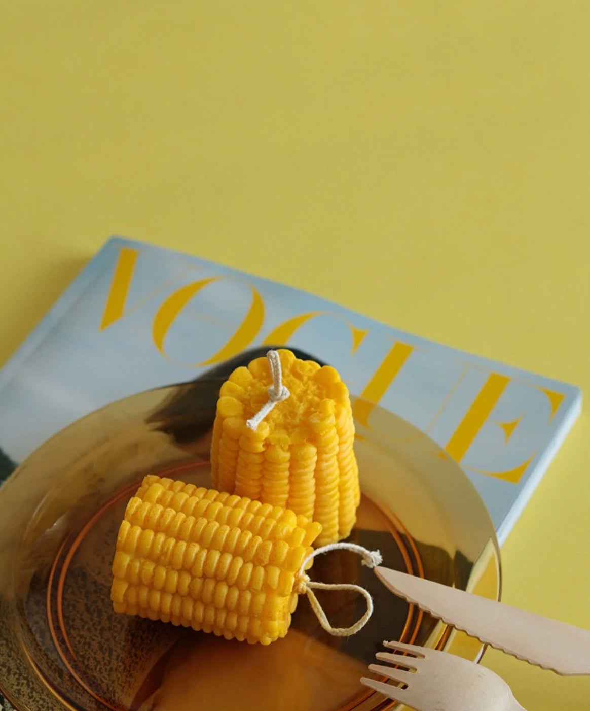 Corn candle