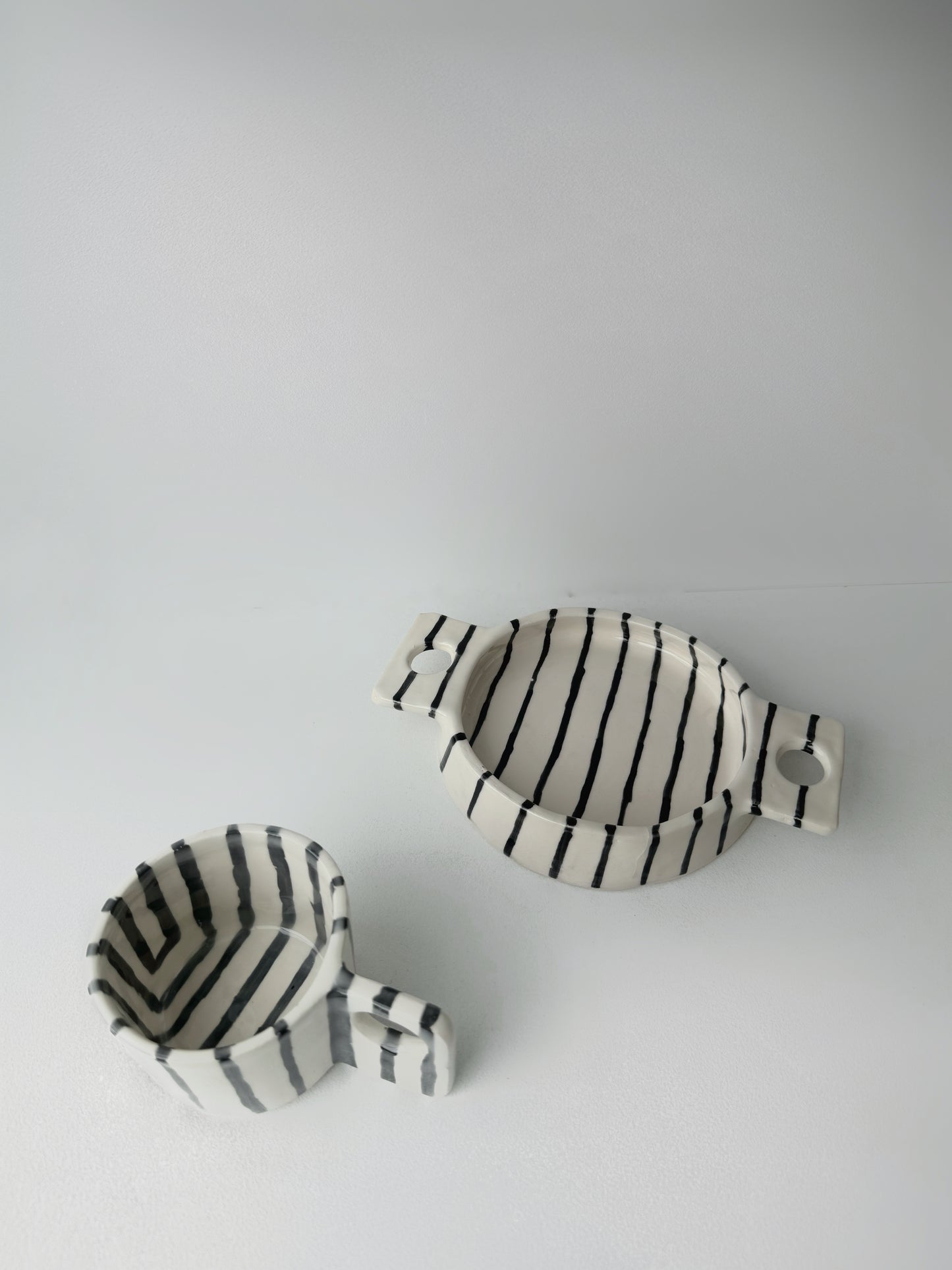 Handmade Zebra Plates