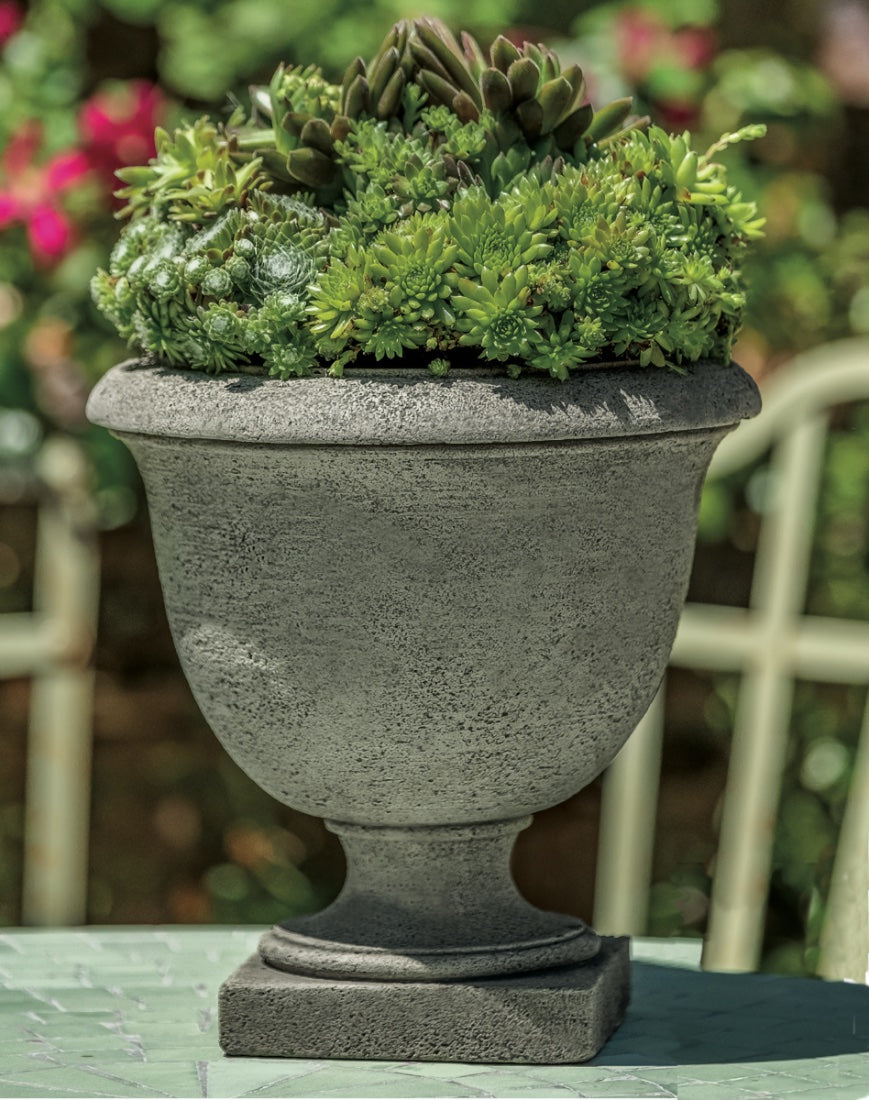 Limestone planter