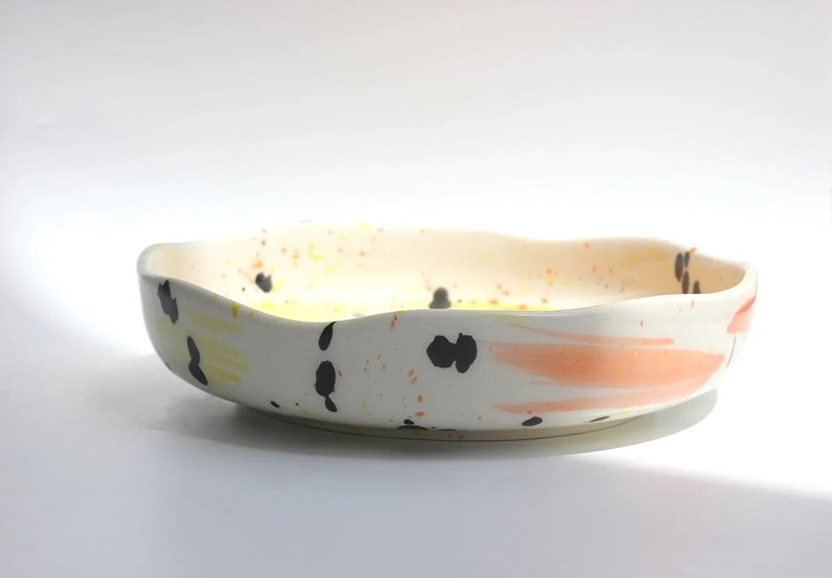 Handmade Ceramic Multi Splash Plate